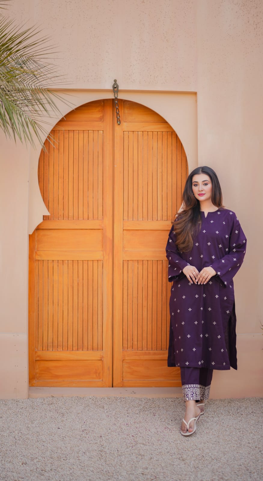 Zeenat – Embroidered Co-Ord Set