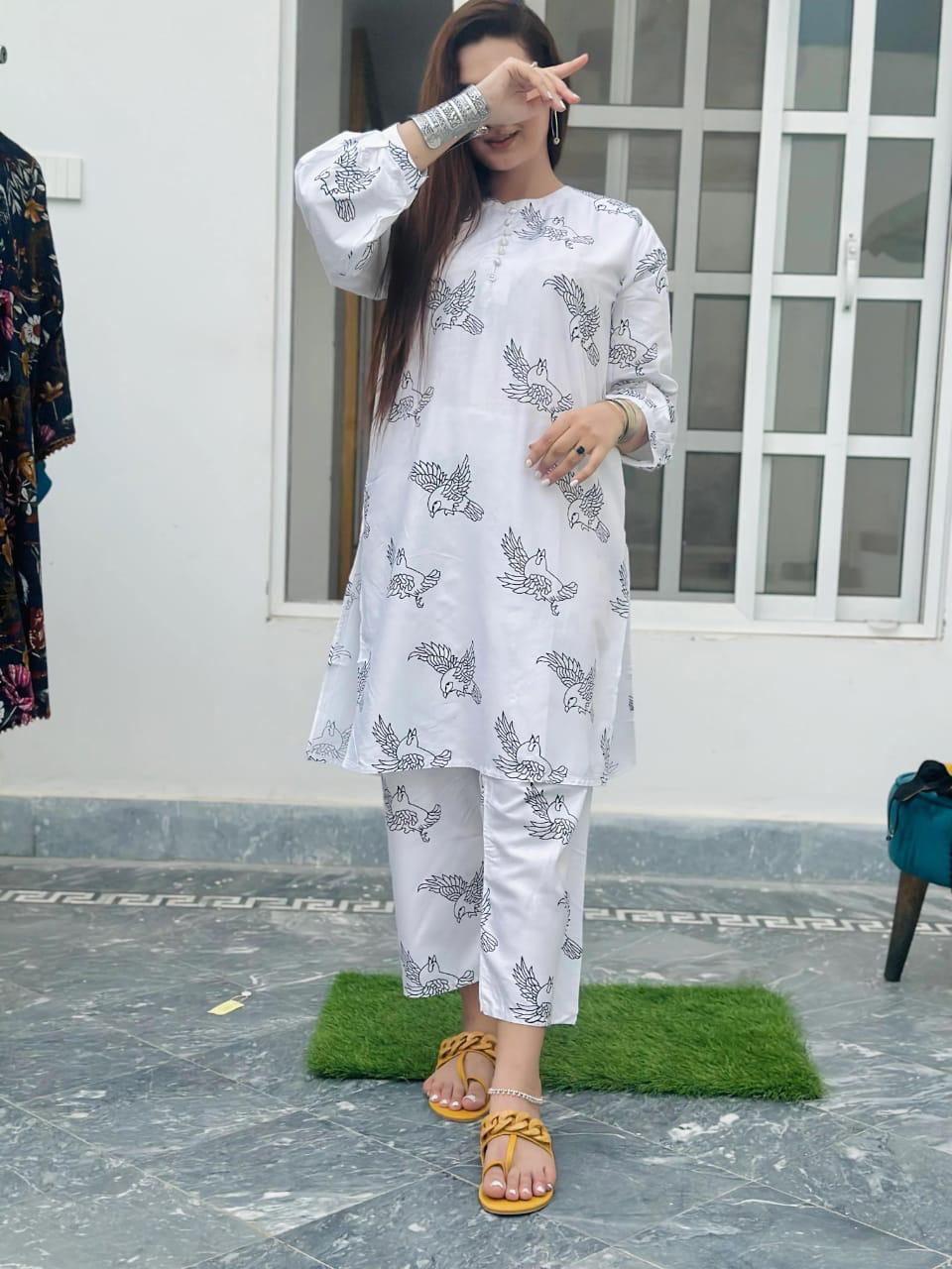 Aayat – Printed Pure Lawn 2 pc
