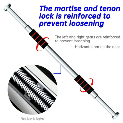 Adjustable Doorway Pull Up Bar – Iron Gym Chin Up Bar for Home Workout