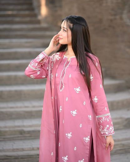 Noor – 3PC Embroidered Lawn Suit | Ashura Special