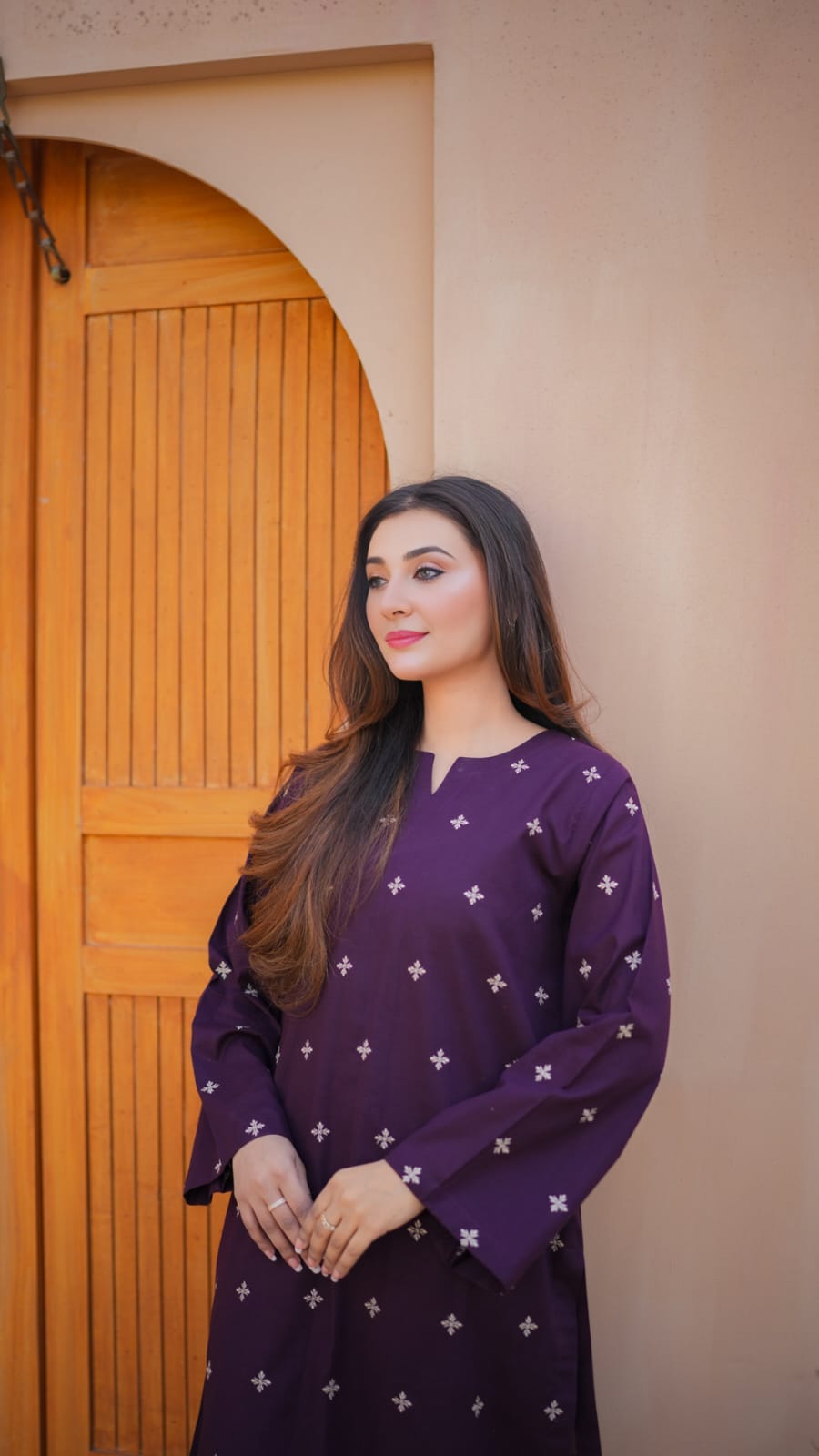 Zeenat – Embroidered Co-Ord Set