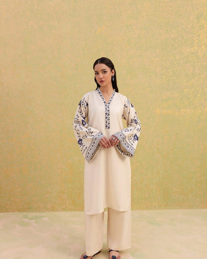 ZAINAB – Premium Arabic Lawn 2PC (Embroidered)