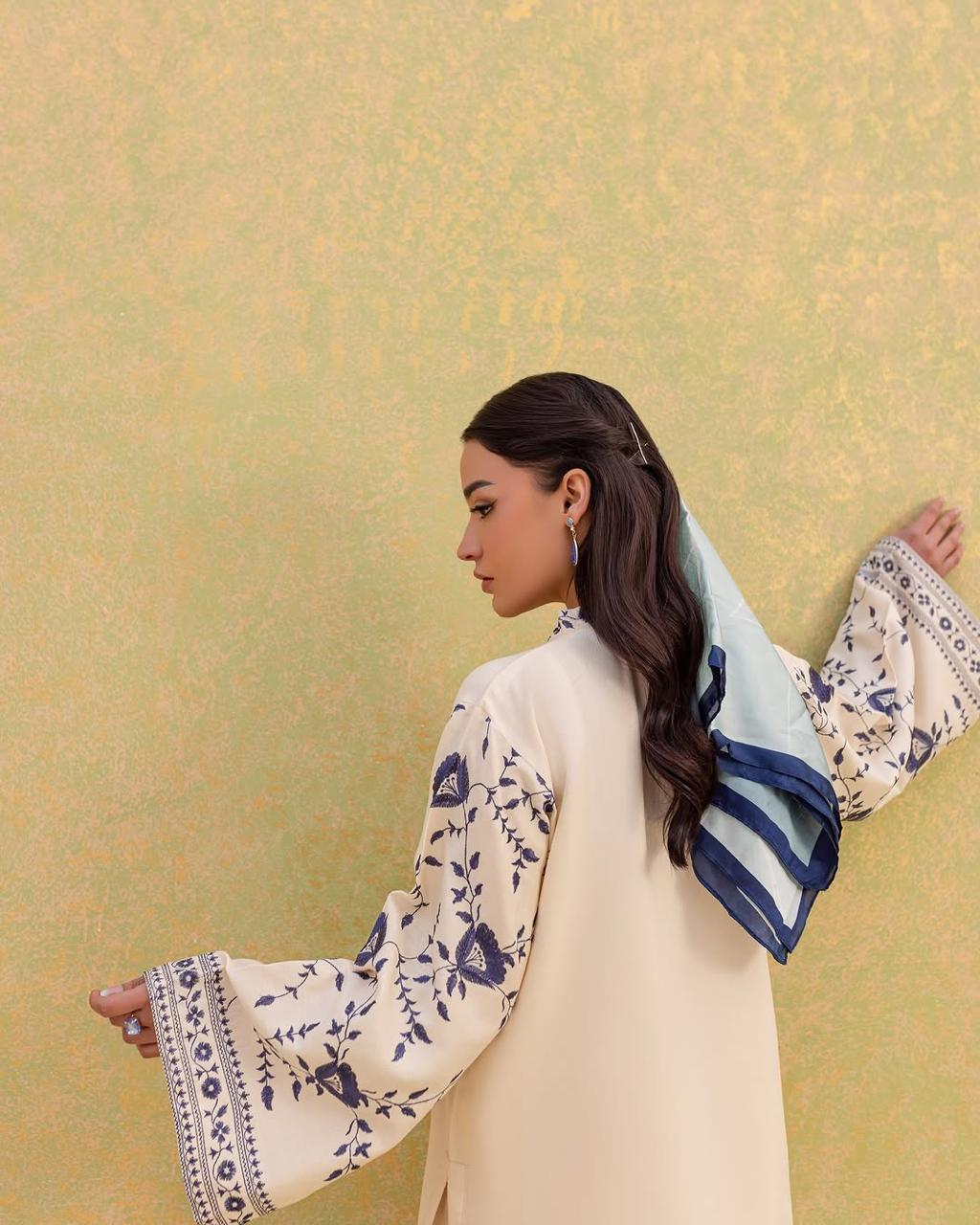 ZAINAB – Premium Arabic Lawn 2PC (Embroidered)