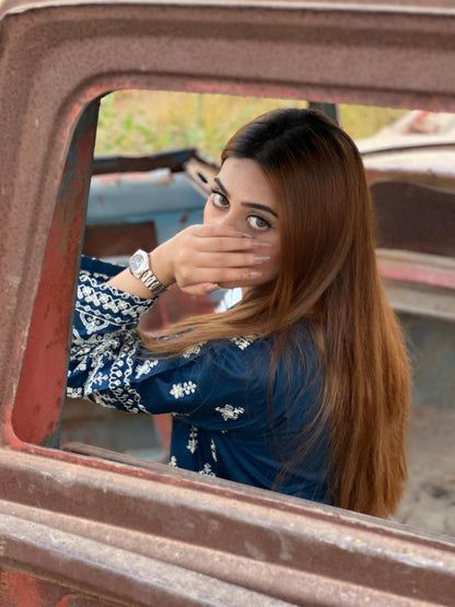 Nayab - Embroidered 3pc Lawn