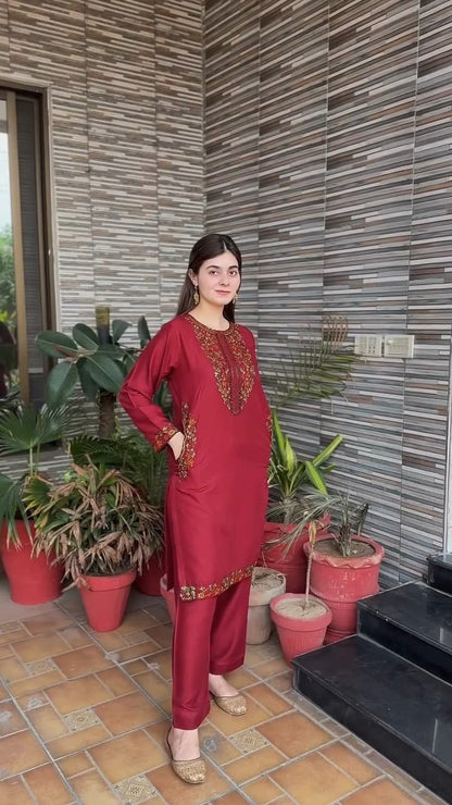 Zaryab – Embroidered Lawn 2PC