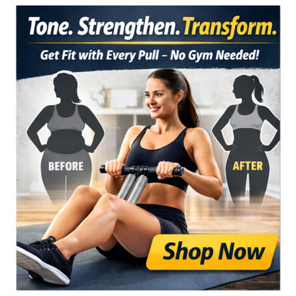 Tummy Trimmer Double Iron Spring (Premium Quality)